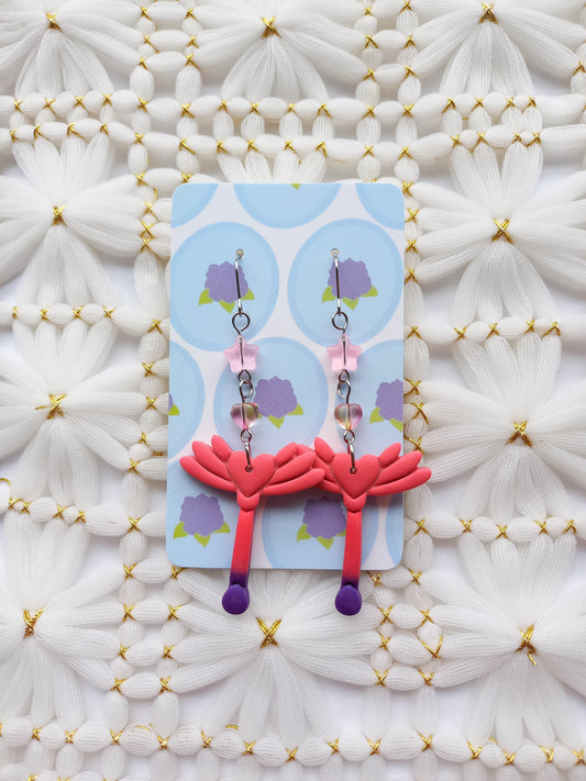 Heart Wand Earrings | Fantasy