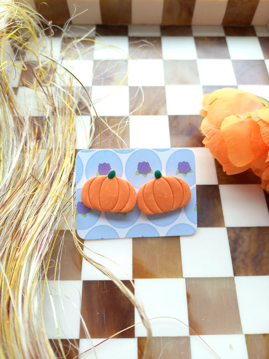 Big Pumpkin Studs