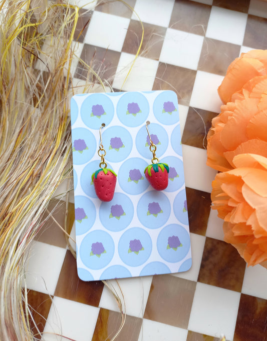 Strawberry Earrings