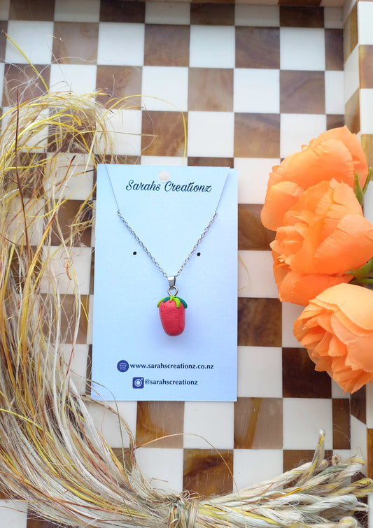 Strawberry Necklace