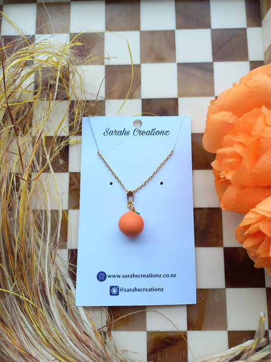 Orange Necklace