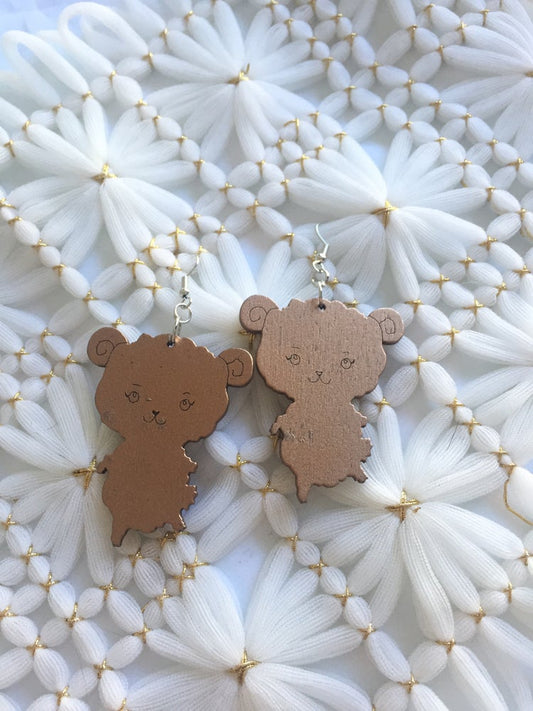 Teddy Bear Earrings